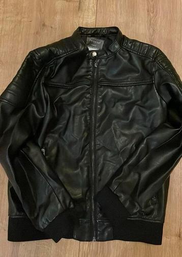 Stoer zwart jas jack maar 152 leatherlook beschikbaar voor biedingen