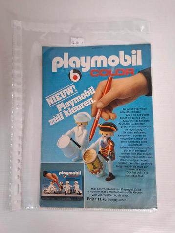 Vintage Playmobil Color reclame advertentie          #3 beschikbaar voor biedingen