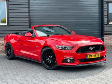 Ford Mustang 5.0 GT V8 422pk Cabrio, Leder, Airco 13.360 KM beschikbaar voor biedingen