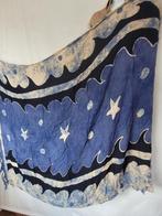 Mooie blauwe (strand) sjaal 123x160v, ., Ophalen of Verzenden, Zo goed als nieuw, .