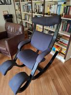 Stokke balans/loungestoel, Huis en Inrichting, Ophalen, Blauw, Vintage, Zo goed als nieuw