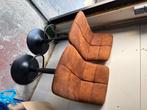 Barkruk 2x bieden vanaf 50€, Huis en Inrichting, Barkrukken, Ophalen, Leer, Zo goed als nieuw, In hoogte verstelbaar
