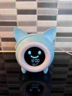 Slaaptrainer kat blauw, Ophalen of Verzenden, Zo goed als nieuw, Klok