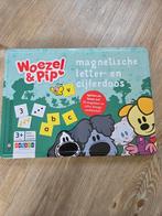 Woezel & Pip Magnetische Letter- en Cijferdoos, Kinderen en Baby's, Ophalen of Verzenden, Zo goed als nieuw, Rekenen