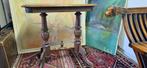 Antieke vintage bijzettafel brocante bijzettafel, Ophalen