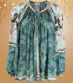 Mes Demoiselles Top Mushu Blauw Maat S/M, Kleding | Dames, Mes Demoiselles, Zo goed als nieuw, Maat 36 (S), Verzenden