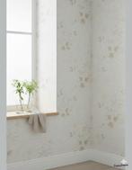 6816 Vintage behang met zachte takjes in pastel licht swiet, Ophalen of Verzenden, Minder dan 10 m², Beige