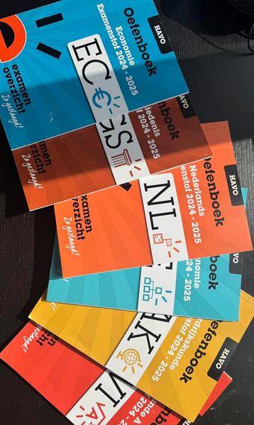 ExamenOverzicht - Oefenboek Examenstof 2024-2025 beschikbaar voor biedingen