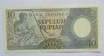 Indonesië 10 Rupiah 1963, Verzenden, Zuidoost-Azië