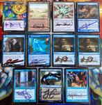 Magic the Gathering / MTG : Signed / Gesigneerde kaarten, Ophalen of Verzenden, Gebruikt, Meerdere kaarten