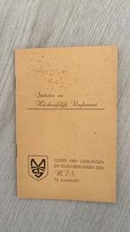 Statuten en huishoudelijk reglement MTS Haarlem, Ophalen of Verzenden