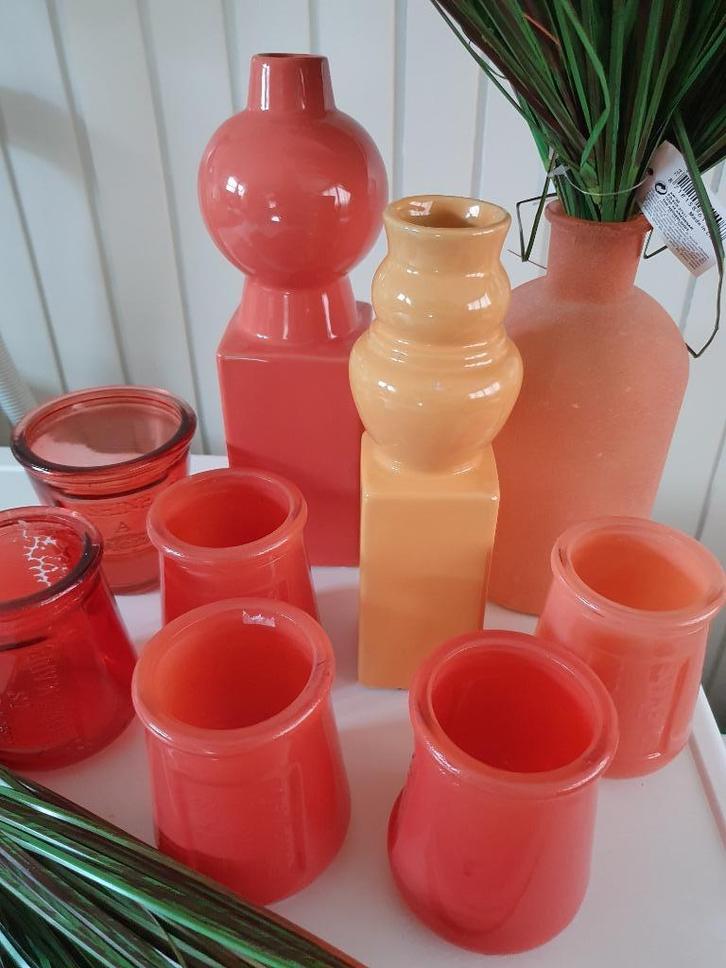 VAZEN, Huis en Inrichting, Woonaccessoires | Vazen, Nieuw, Glas, Ophalen of Verzenden