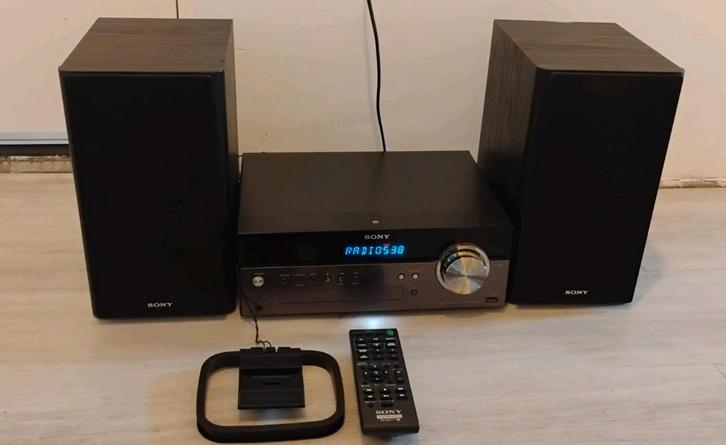 Sony cmt-sbt300w mini Hifi, veel mogelijkheden!, Audio, Tv en Foto, Stereo-sets, Gebruikt, Speakers, Sony, Microset, MP3-aansluiting