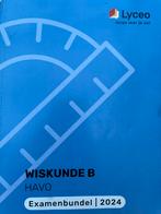 Wiskunde B HAVO Examenbundel 2024, Ophalen of Verzenden, Zo goed als nieuw, HAVO, Wiskunde B