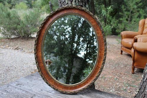 Brocante - Keurige klassieke spiegel!, Huis en Inrichting, Woonaccessoires | Spiegels, Gebruikt, Ovaal, Ophalen