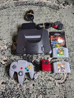 Nintendo 64 Compleet Pakket met Games, Ophalen of Verzenden, Gebruikt, Met 1 controller, Met games