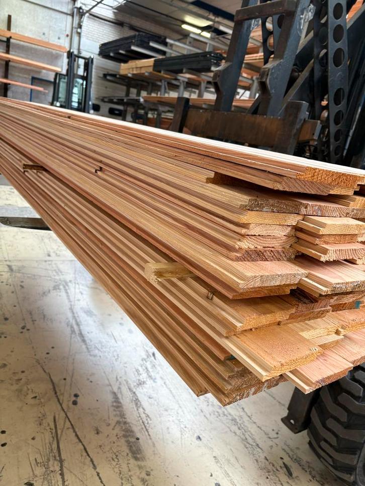 Douglas Planken - Dakbeschot 2,5m, Doe-het-zelf en Verbouw, Hout en Planken, Nieuw, Plank, Overige houtsoorten, 200 tot 250 cm