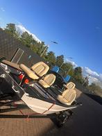 Complete visboot, Watersport en Boten, Motorboten en Motorjachten, Ophalen, 10 tot 30 pk, Aluminium, Zo goed als nieuw
