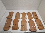 10x deur playmobil vintage huis kasteel fort part 3666, Ophalen of Verzenden, Gebruikt
