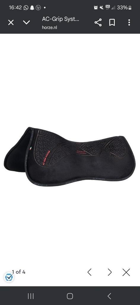 zadelonderlegger, Dieren en Toebehoren, Paarden en Pony's | Dekens en Dekjes, Zo goed als nieuw, Ophalen of Verzenden