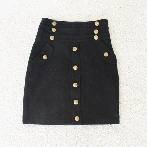 Zeer Mooie H. N. Xian B. Rok Zwart (S) € 40,-, Kleding | Dames, Rokken, Zo goed als nieuw, Maat 36 (S), Zwart, Boven de knie, Ophalen of Verzenden