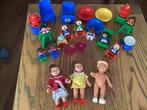 Vintage Duplo Lego,pop Lisa 2x pop Anna,2001,popjes,bed,wage, Kinderen en Baby's, Speelgoed | Duplo en Lego, Ophalen of Verzenden