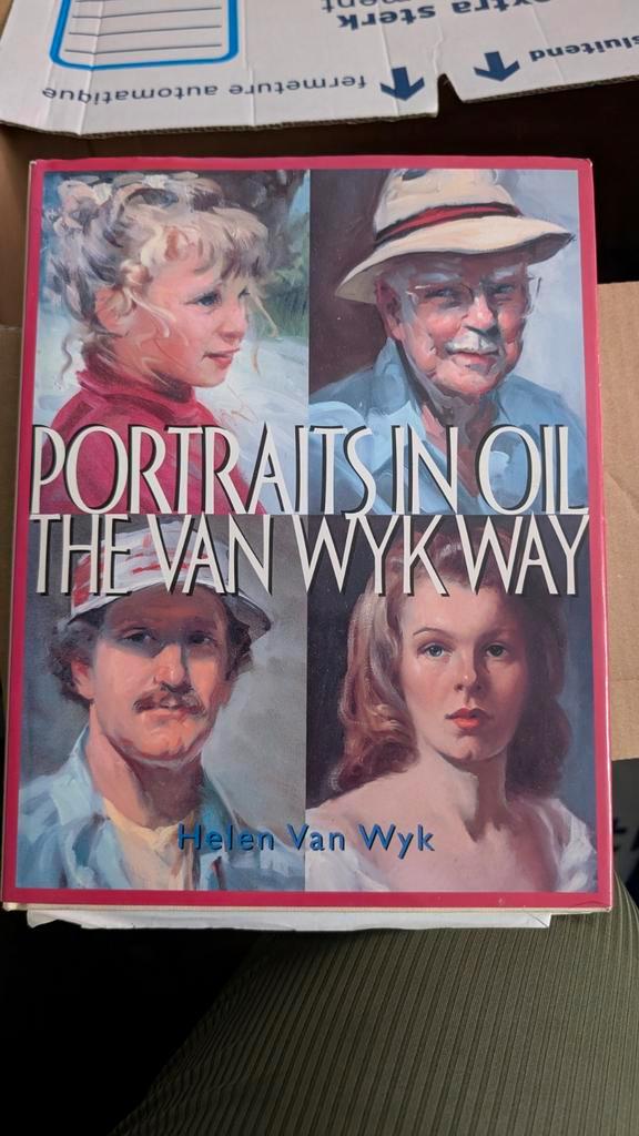 Portretten in Olie - Helen Van Wyk - Schildertechnieken, Boeken, Kunst en Cultuur | Fotografie en Design, Gelezen, Fotografie algemeen