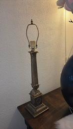 Grote vitage messing zuil tafellamp, Ophalen