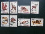 ROEMENIE 1993; set (8) DIEREN, Postzegels en Munten, Postzegels | Thematische zegels, Verzenden, Gestempeld, Dier of Natuur