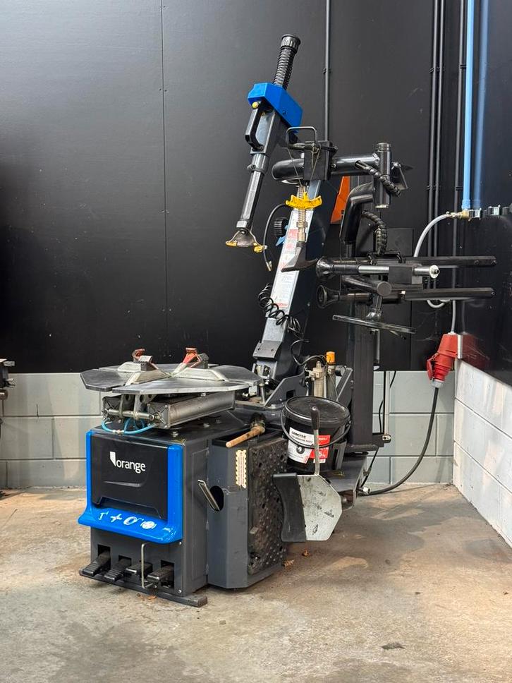 Orange banden demonteer apparaat - Q80 - met HULPARM, Auto diversen, Autogereedschap, Gebruikt, Ophalen