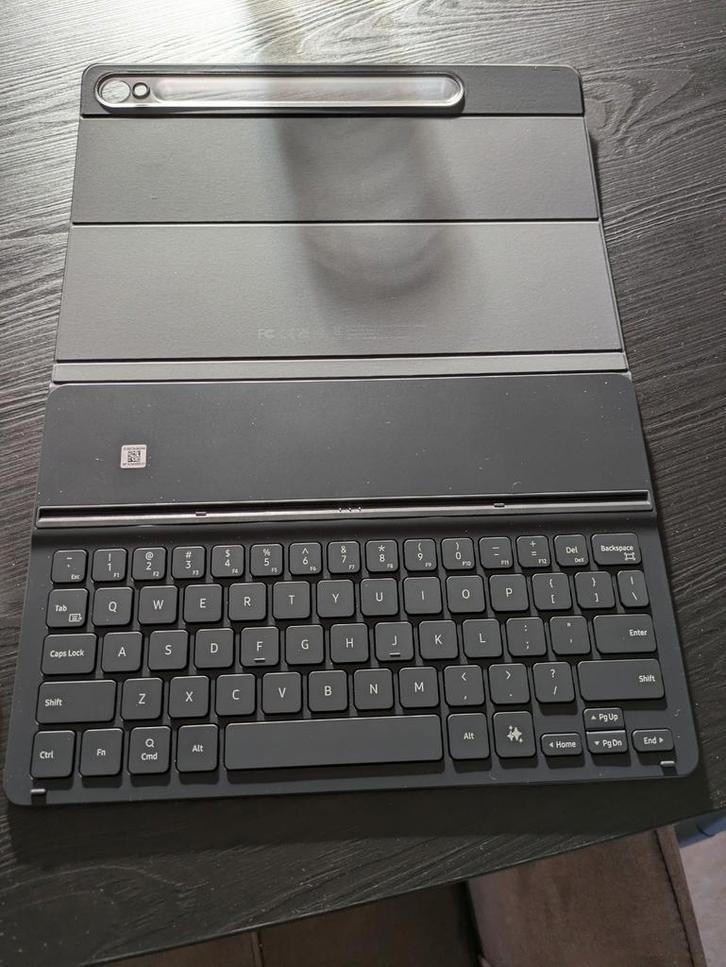 Samsung Galaxy Tab S9 Keyboard Book Cover, Computers en Software, Tablet-hoezen, Nieuw, Bescherming voor- en achterkant, 11 inch