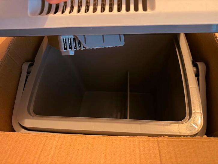 Severin Groene Elektrische Koelbox - Goede Staat!, Caravans en Kamperen, Koelboxen, Gebruikt, Koelbox, Elektrisch, Ophalen of Verzenden