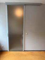 Albed aluminium schuifdeur, Doe-het-zelf en Verbouw, Deuren en Horren, Ophalen, 80 tot 100 cm, Zo goed als nieuw, Schuifdeur