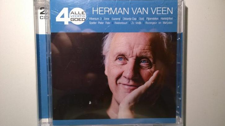 Herman van Veen - Alle 40 Goed, Cd's en Dvd's, Cd's | Nederlandstalig, Zo goed als nieuw, Pop, Ophalen of Verzenden