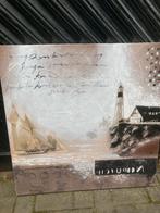 Schilderij van de kust, Ophalen