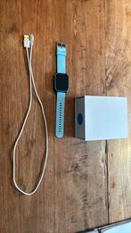 Blauw one 2 track horloge, Sieraden, Tassen en Uiterlijk, Horloges | Kinderen, Ophalen, Zo goed als nieuw, Blauw, Jongen of Meisje