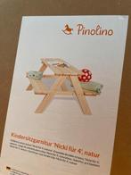 Nieuw in de doos; blank houten picknicktafel voor kinderen, Ophalen of Verzenden, Nieuw, Hout