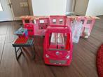 Barbie camper, Ophalen of Verzenden, Zo goed als nieuw, Toebehoren