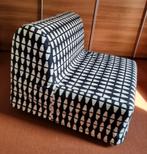 Slaapbank slaapstoel ikea 1persoons zwartwit 80 x 200, Huis en Inrichting, Slaapkamer | Slaapbanken, Ophalen, Tweepersoons, Zo goed als nieuw