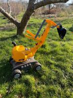 Rolly Toys, CAT, graafmachine zitten / sit on digger, Kinderen en Baby's, Speelgoed | Buiten | Los speelgoed, Ophalen, Zo goed als nieuw