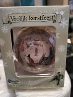 nieuwe kerst anton pieck kerstbal met ezel in sneeuw, Ophalen of Verzenden, Nieuw