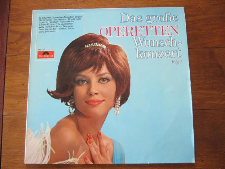 Das grosse Operetten Wunschkonzert folge 2 ( LP ), Cd's en Dvd's, Vinyl | Klassiek, Zo goed als nieuw, Opera of Operette, 12 inch