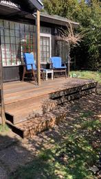 Hardhouten veranda vlonder steiger, Ophalen, Hout