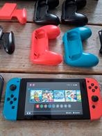 Nintendo Switch met accessoires, Spelcomputers en Games, Games | Nintendo Switch, Ophalen, Gebruikt, Overige genres, 3 spelers of meer