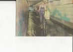 Dordrecht Krispijntunnel met wateroverlast 23 mrt 2001, Ophalen of Verzenden, 1980 tot heden, Ongelopen, Zuid-Holland