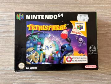 Tetrisphere in doos voor de Nintendo 64. beschikbaar voor biedingen