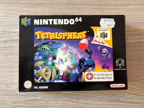 Tetrisphere in doos voor de Nintendo 64., Spelcomputers en Games, Games | Nintendo 64, Ophalen of Verzenden