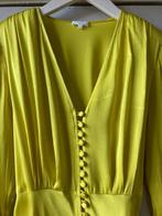 GHOST LONDEN / TANYA SARNE / SCHITTEREND JURKJE / SATIJN, Kleding | Dames, Jurken, GHOST, Geel, Maat 46/48 (XL) of groter, Nieuw