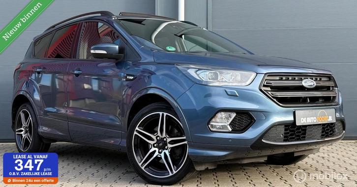 Ford Kuga 1.5 EcoBoost ST Line Pano.dak/trekhaak/Carplay/cam, Auto's, Ford, Bedrijf, Te koop, Kuga, ABS, Adaptive Cruise Control