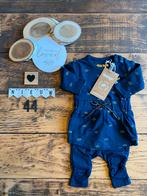 Baby girl dirkje setje jurkje legging blauw maat 44, Kinderen en Baby's, Babykleding | Prematuur, Ophalen of Verzenden, Nieuw